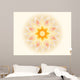 Orange Yellow Mandala Wall Decal