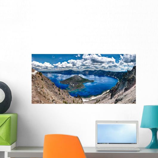 Crater Lake Panorama Wall Mural