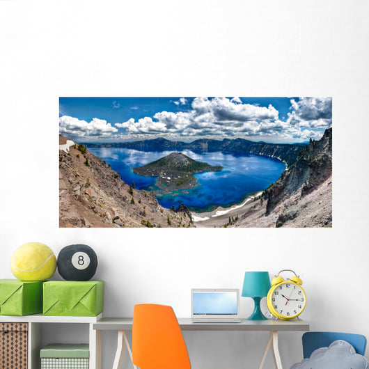 Crater Lake Panorama Wall Mural