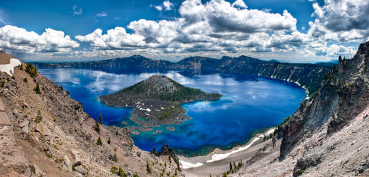 Crater Lake Panorama Wall Mural