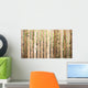 Brown Palisade Front Green Wall Decal
