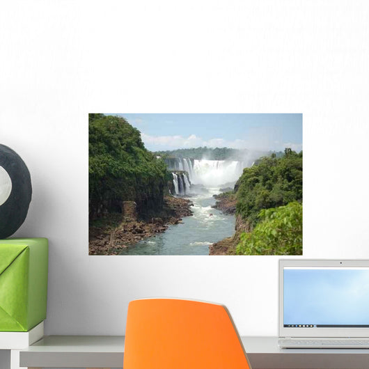 Teufelsschlucht Aus Der Ferne Wall Decal