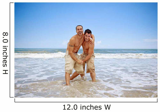 Gay couple Wall Mural