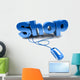 Shop Online Wall Decal