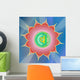 Anahata chakra Wall Mural