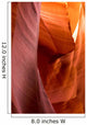 sunlight in slot canyon Wall Mural