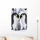 Emperor penguins (Aptenodytes forsteri) Wall Mural