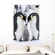 Emperor penguins (Aptenodytes forsteri) Wall Mural