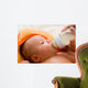 feeding baby Wall Mural
