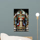 Stained Glass Window in Gamla Stan Wall Mural