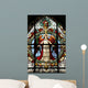 Stained Glass Window in Gamla Stan Wall Mural