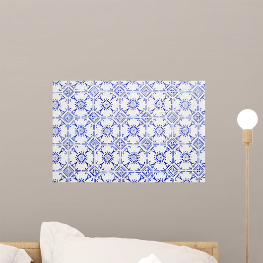 Glazed Tiles Wall Mural