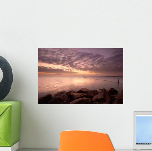 Lake Night Wall Decal