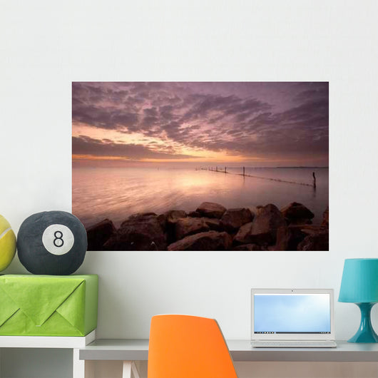 Lake Night Wall Decal