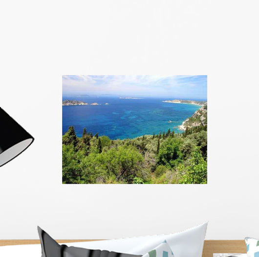 Corfu Island Coast Wall Decal