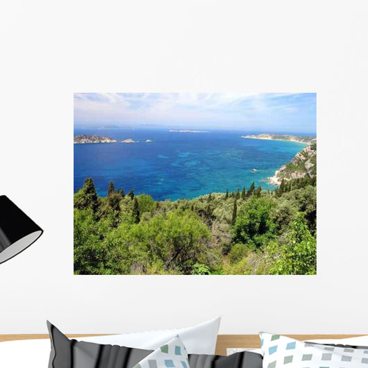Corfu Island Coast Wall Decal