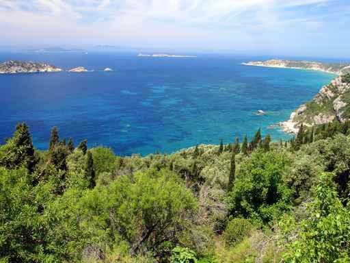 Corfu Island Coast Wall Decal