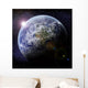 Planet Earth Halo - Univers Exploration Wall Mural