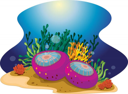 Sea Plants Wall Decal