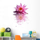 fleur de lotus Wall Decal