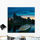 Nashville Skyline with Riverboat Wall Decal