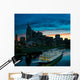 Nashville Skyline with Riverboat Wall Decal