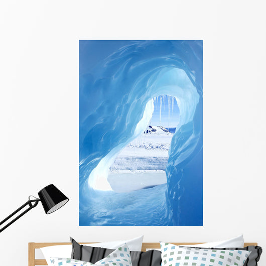 Ice cave Wall Mural