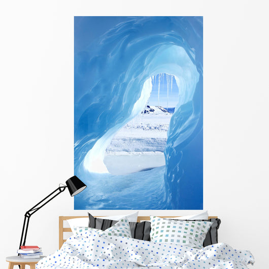 Ice cave Wall Mural