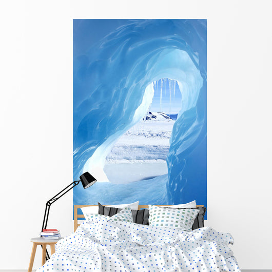 Ice cave Wall Mural