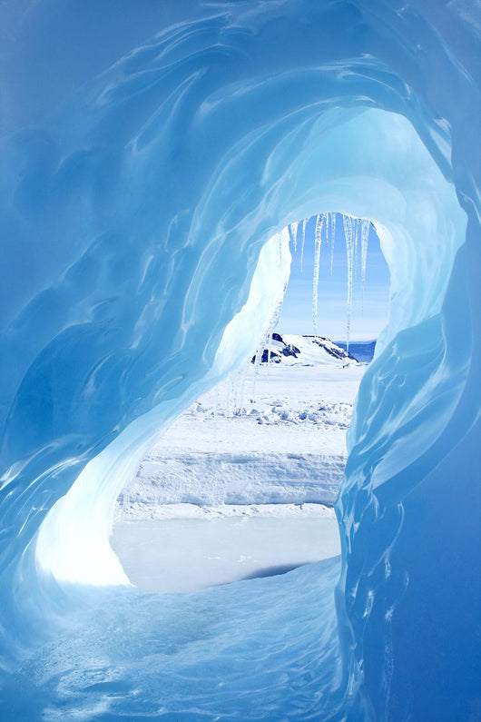Ice cave Wall Mural
