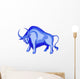 Logo-Like Zodiac Star Signs Wall Decal