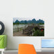 Wood Bridge China Wall Decal
