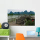 Wood Bridge China Wall Decal