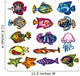 Set 15 Different Reef Wall Stickers