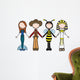 Happy kids Wall Decal