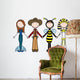 Happy kids Wall Decal