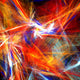 Bright  Colorful Strokes Wall Mural