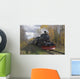 Steam Train Wall Mural