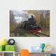 Steam Train Wall Mural