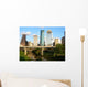 Downtown Houston and Bayou Wall Mural