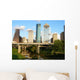 Downtown Houston and Bayou Wall Mural