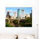 Downtown Houston and Bayou Wall Mural
