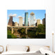 Downtown Houston and Bayou Wall Mural