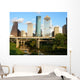 Downtown Houston and Bayou Wall Mural