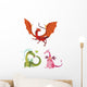Dragon Set Wall Decal