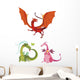 Dragon Set Wall Decal