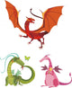 Dragon Set Wall Decal