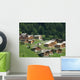 Chalets En Haute Savoie Wall Decal