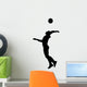 Volleyball Silhouette Wall Decal