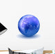 Blue Earth Globe Wall Decal